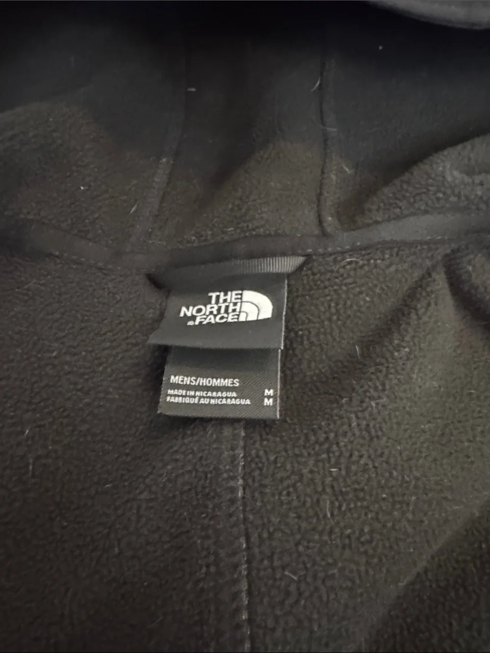 The North Face Black Hooded Windbreaker Jacket